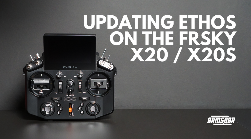 How to update the FrSky EthOS firmware on the X20 and X20S